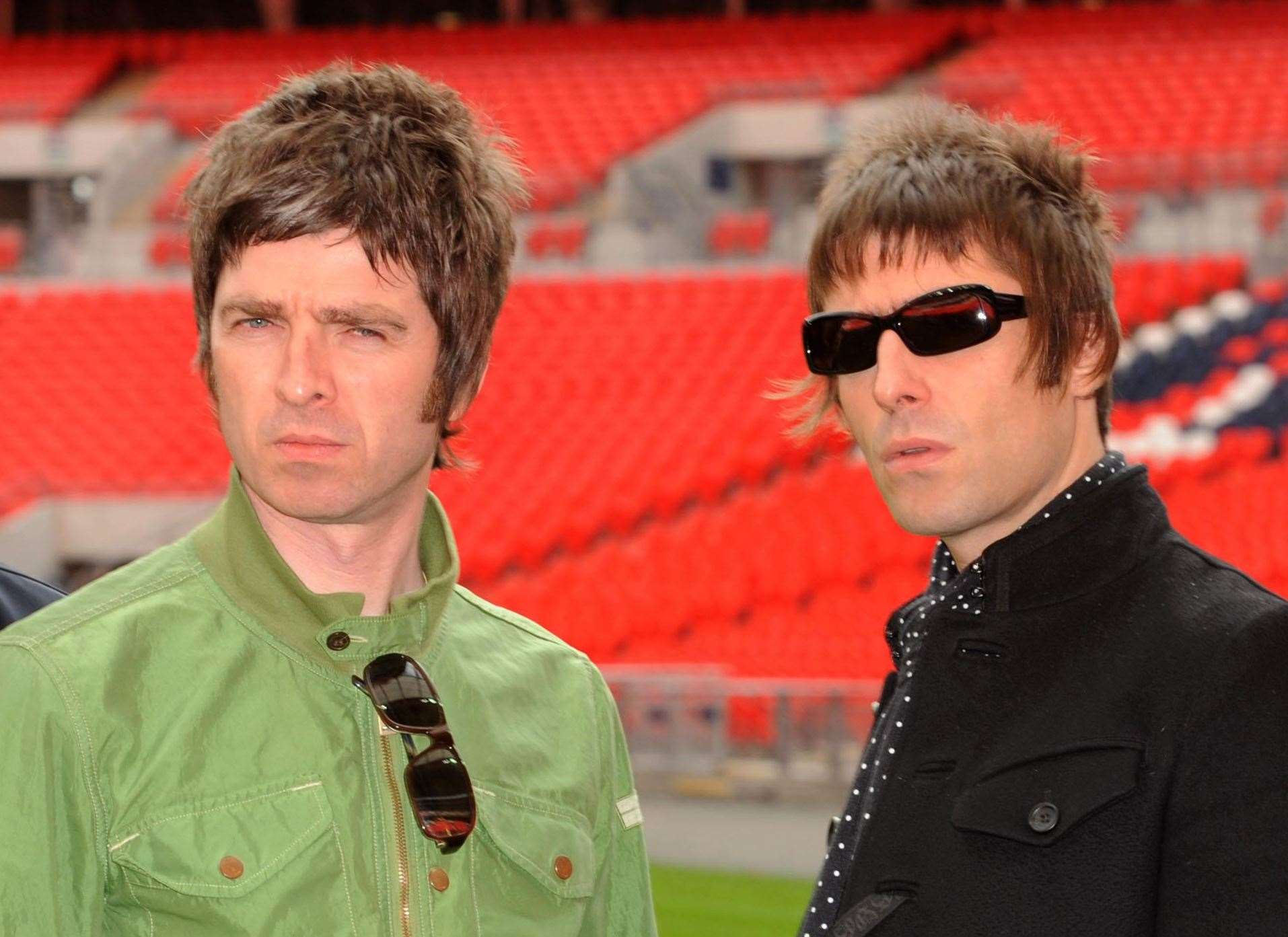 Oasis members Noel Gallagher (left) and Liam Gallagher in 2008 (Zak Hussein/PA)