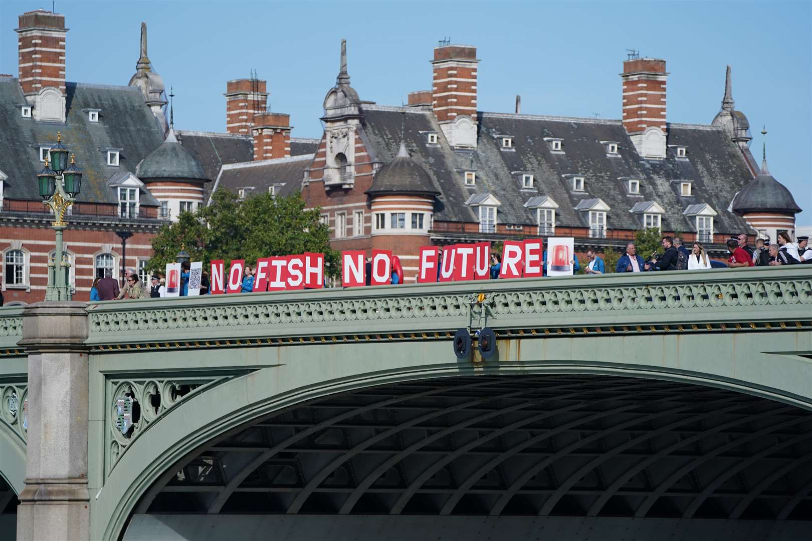 The fishing feud between the UK and France was sparked by Brexit (Jonathan Brady/PA). 