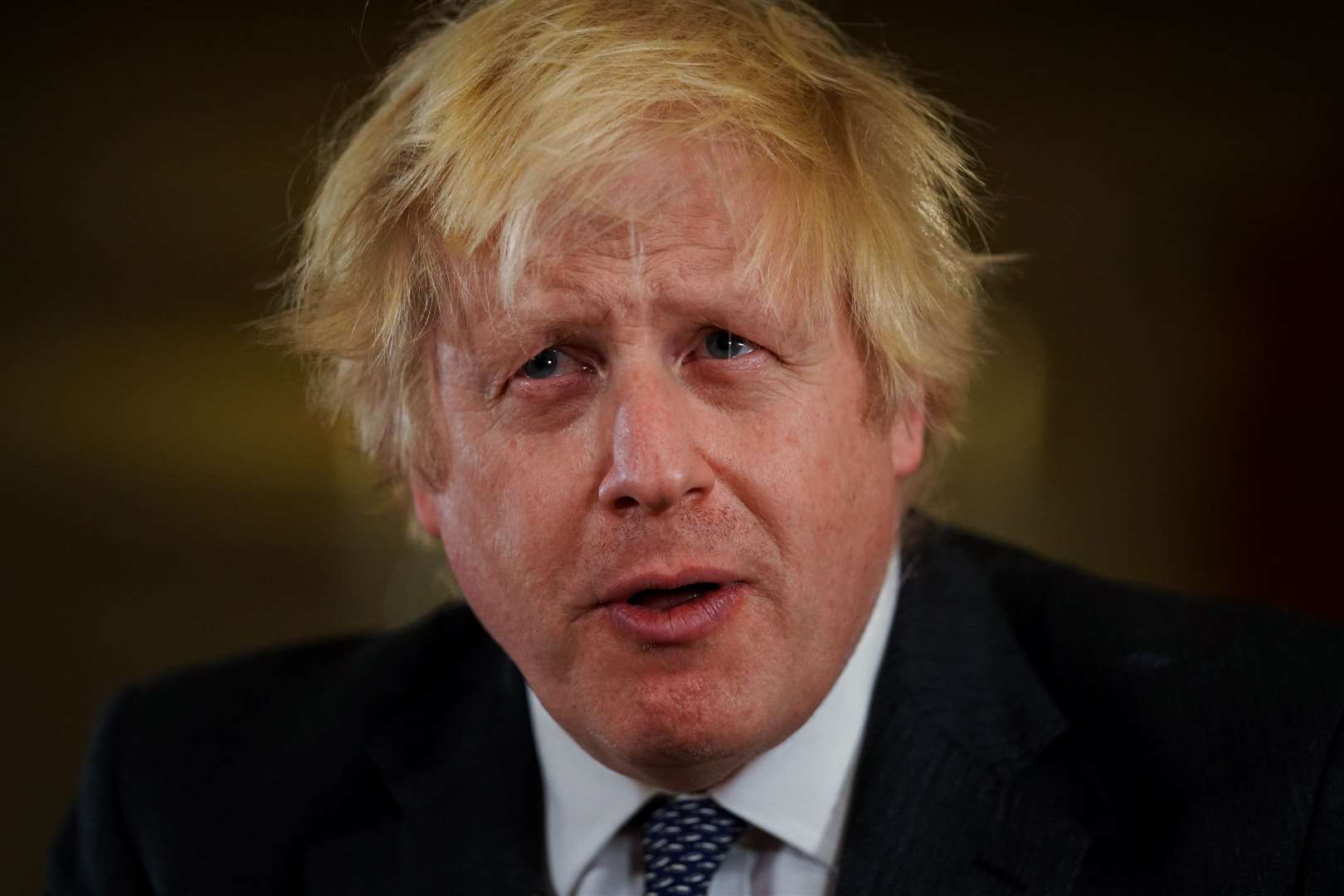 Boris Johnson suffered the largest rebellion since he became Prime Minister as nearly 100 Tory MPs voted against measures which would usher in the mandatory use of Covid passes. Picture: Kirsty O’Connor/PA