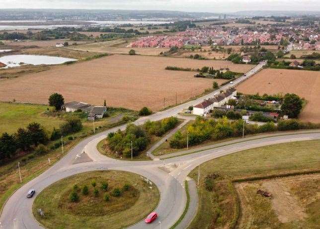 The proposal consists of three different sites in Stoke Road and adjacent to the Ropers Lane roundabout. Picture: Esquire Developments