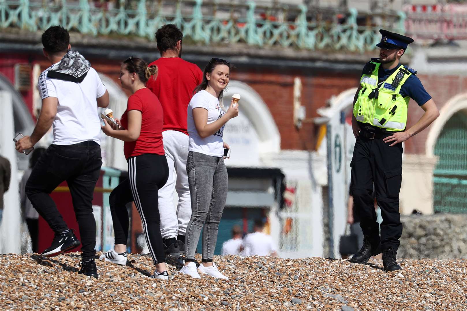 Police may see a rise in public disorder if they appear under-staffed or are too strict, Sage warned (Gareth Fuller/PA)