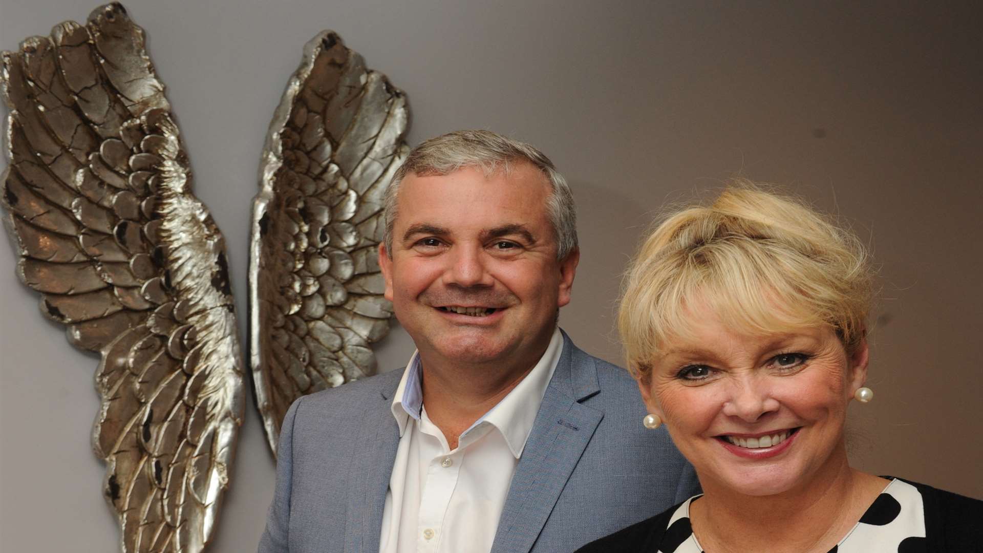 David Ward and Cheryl Baker