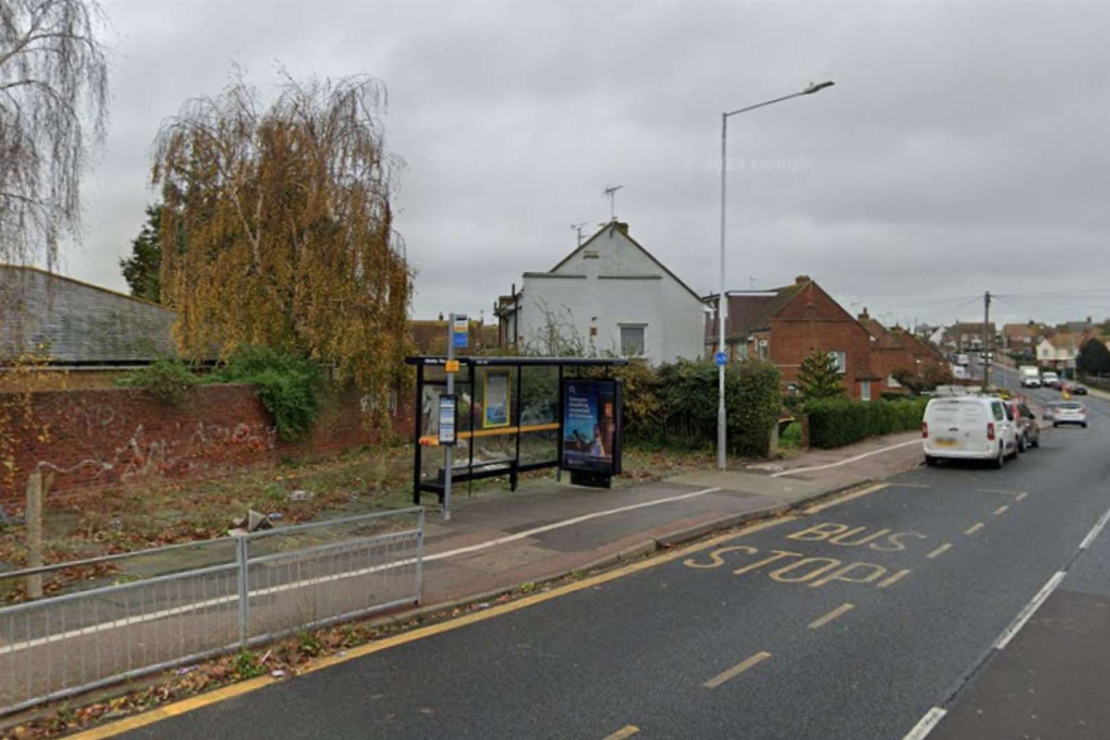 Vicky Shirley got on the bus in Allenby Road in Ramsgate on Thursday afternoon. Picture: Google Maps