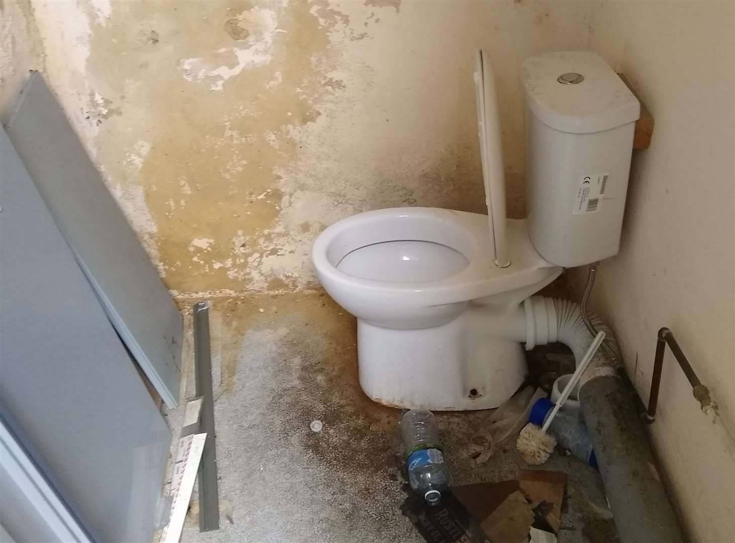 The staff toilet at the Addington Superstore in Ramsgate. Picture: Thanet District Council