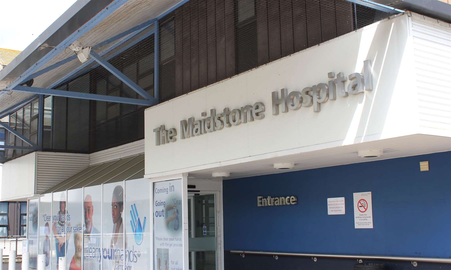 Visiting restrictions at Maidstone Hospital are being eased