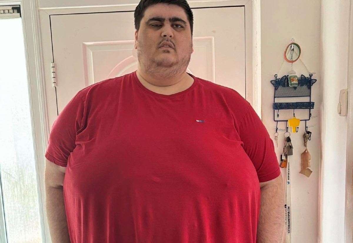 41-stone Margate man who did not leave house for six years now walking one million steps to raise money for Mind UK