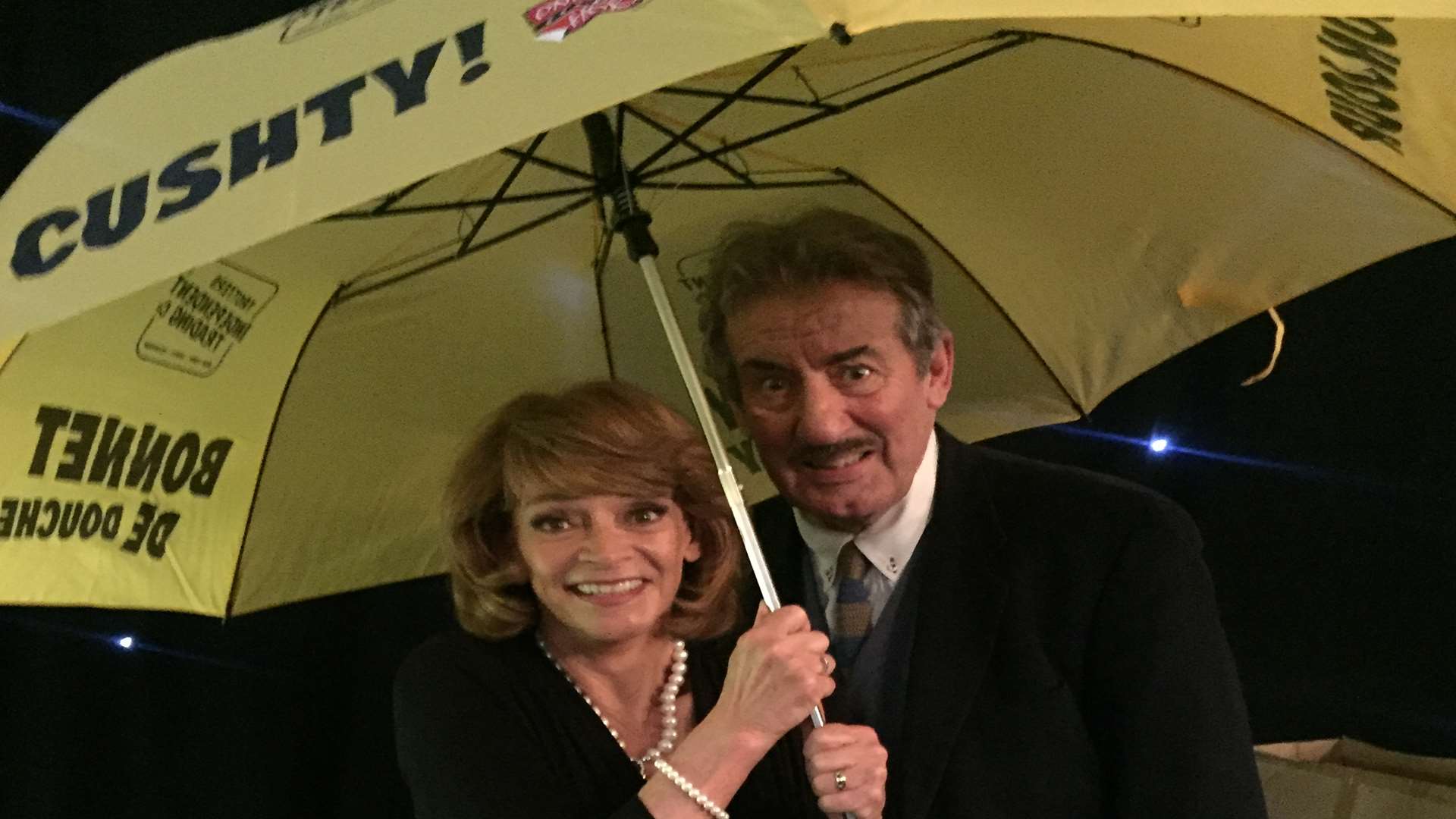 Marlene and Boycie (Sue Holderness and John Challis) will open the Jolly Boys Outing