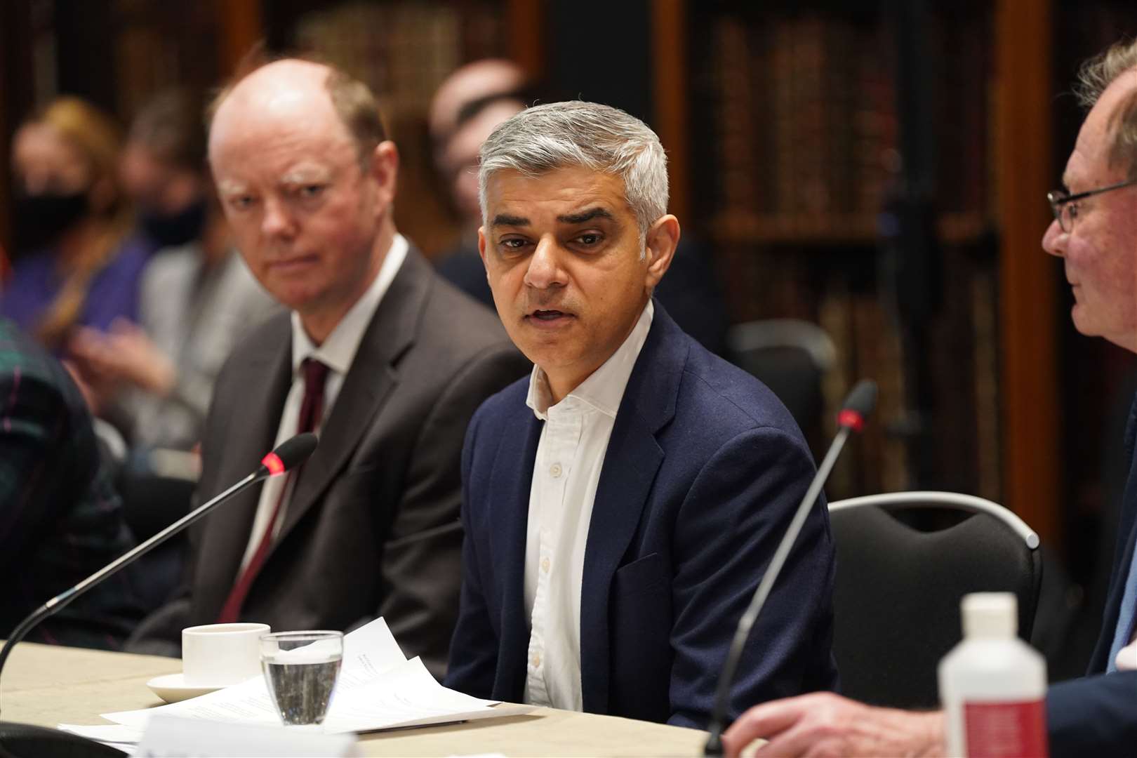 The Mayor of London Sadiq Khan (Stefan Rousseau/PA)