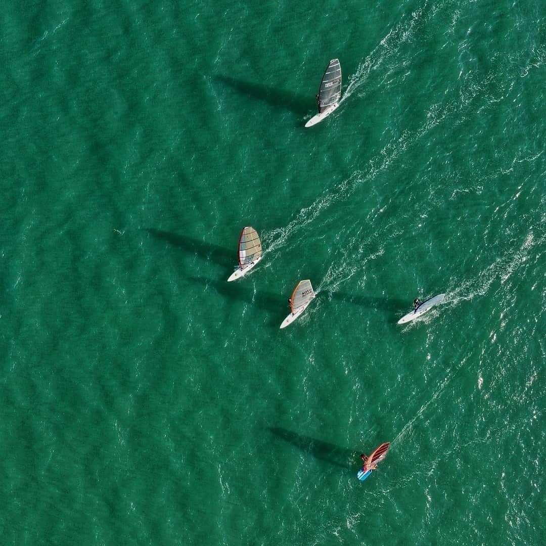 Sailors racing near Hythe. Photo: visiontranquilo on Instagram