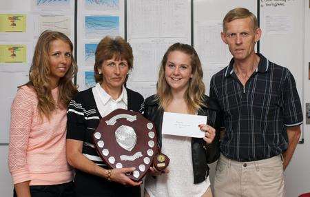 From left, Amy Smith, Julie Smith, Rowan Ellis and Malcolm Smith