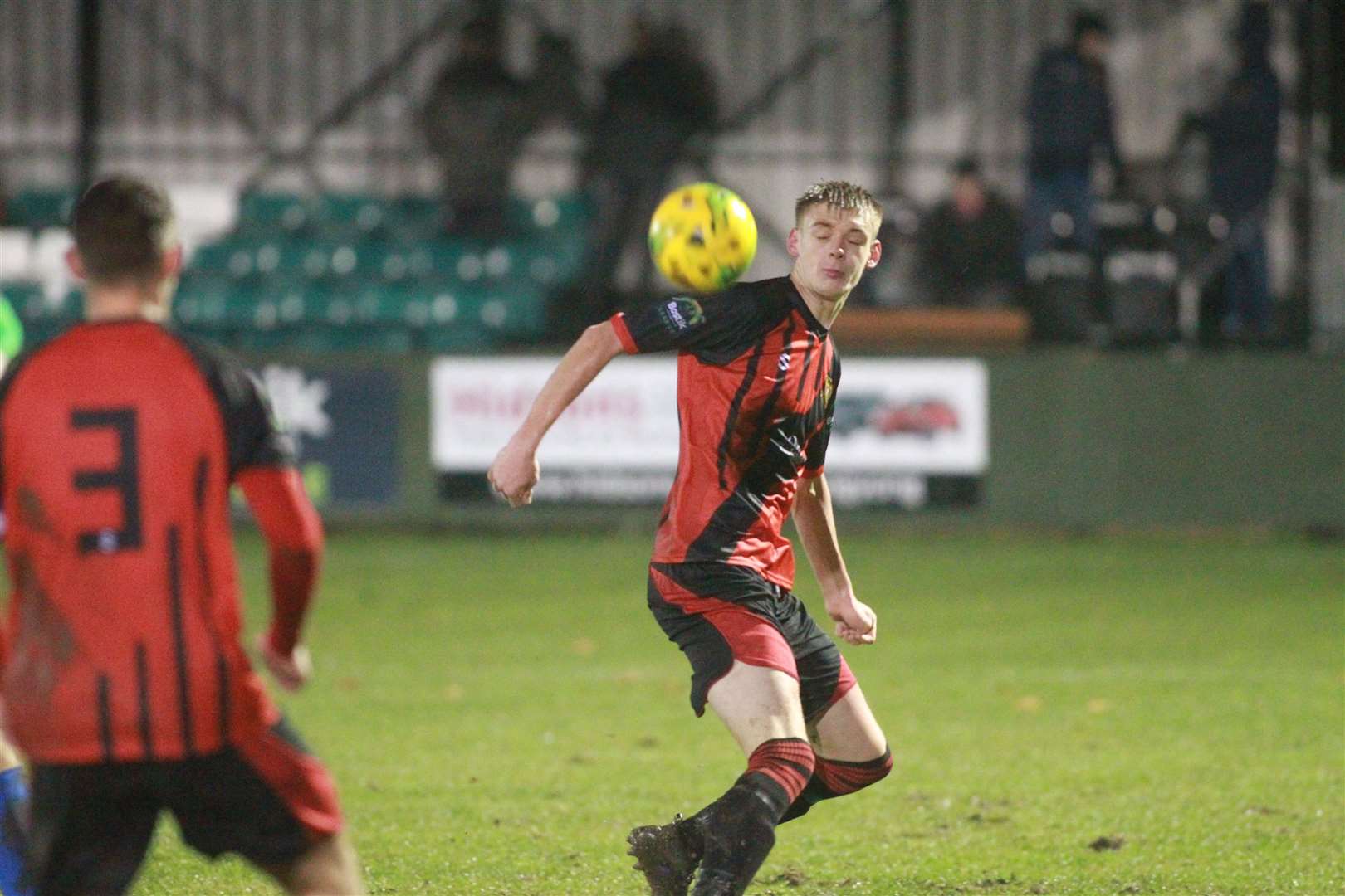 Lex Allan for Sittingbourne during his previous spell at the club Picture: John Westhrop