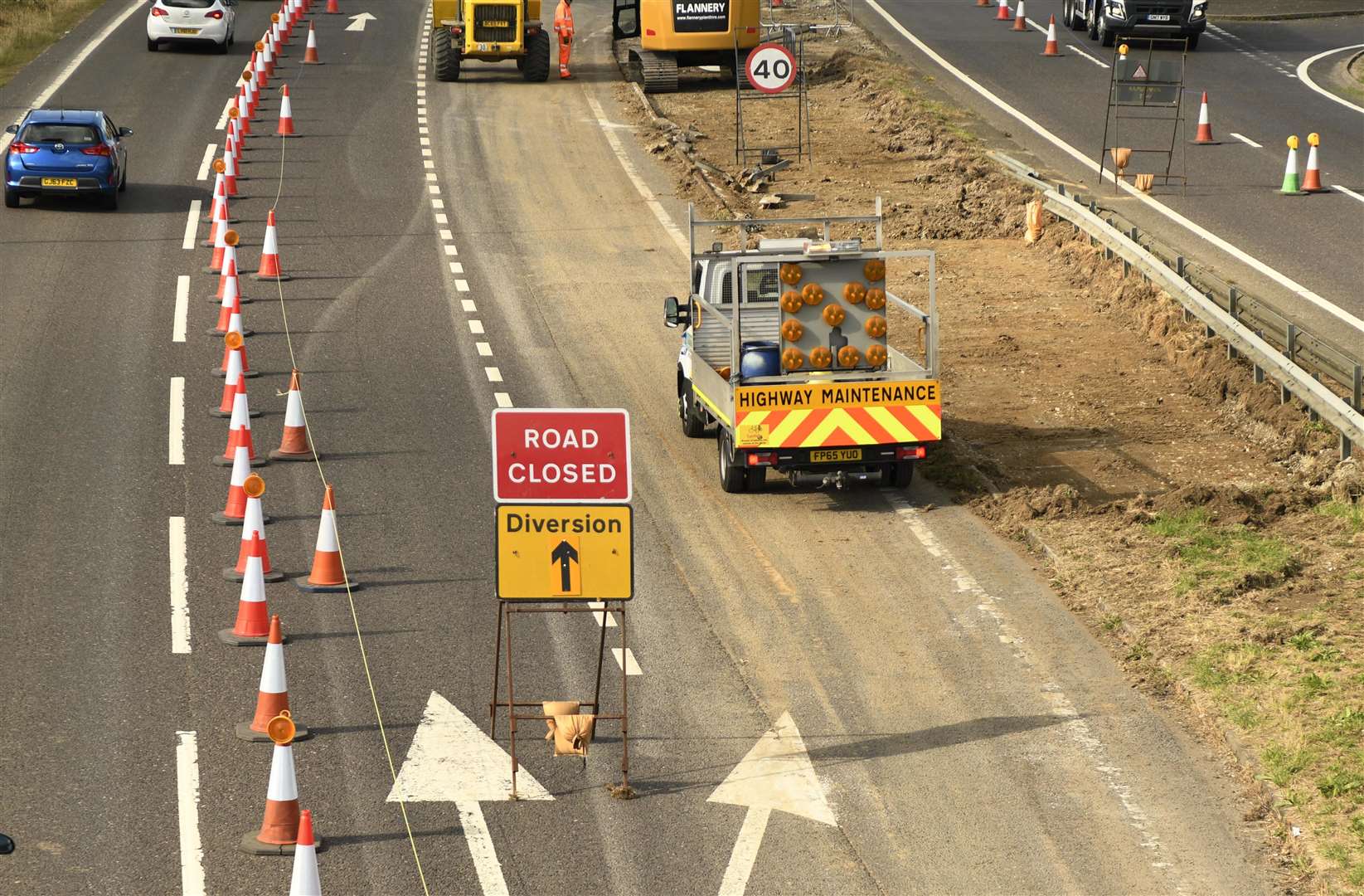 Drivers are being warned of the roadworks around the county