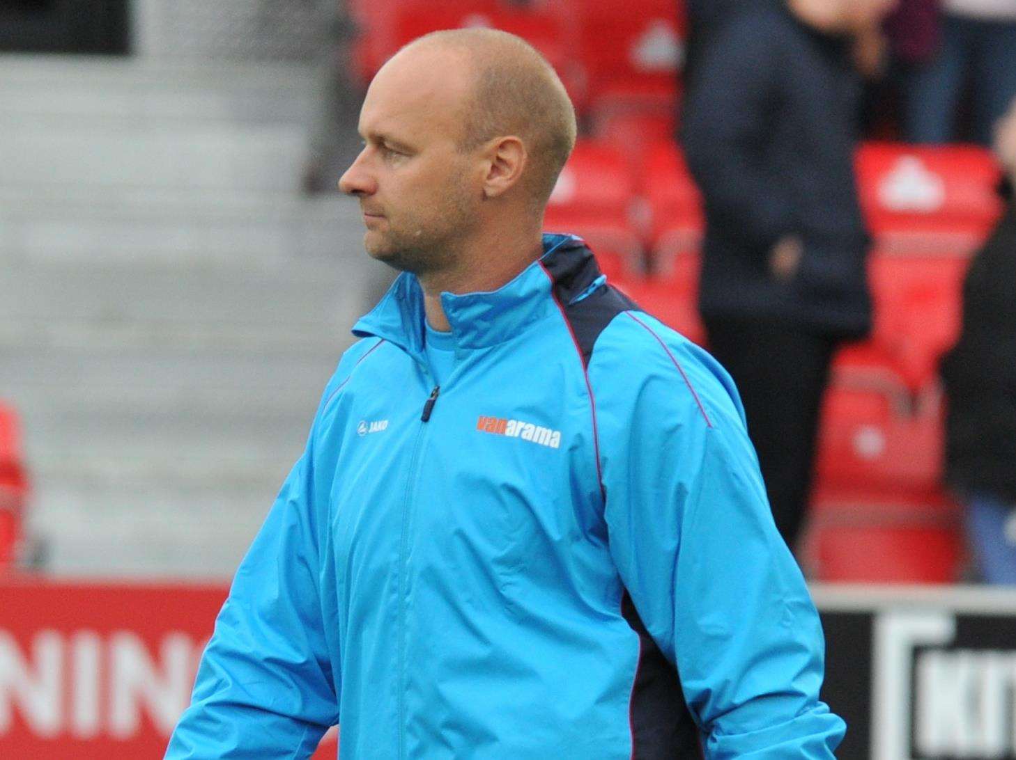 Maidstone caretaker boss Steve Watt Picture: Steve Terrell