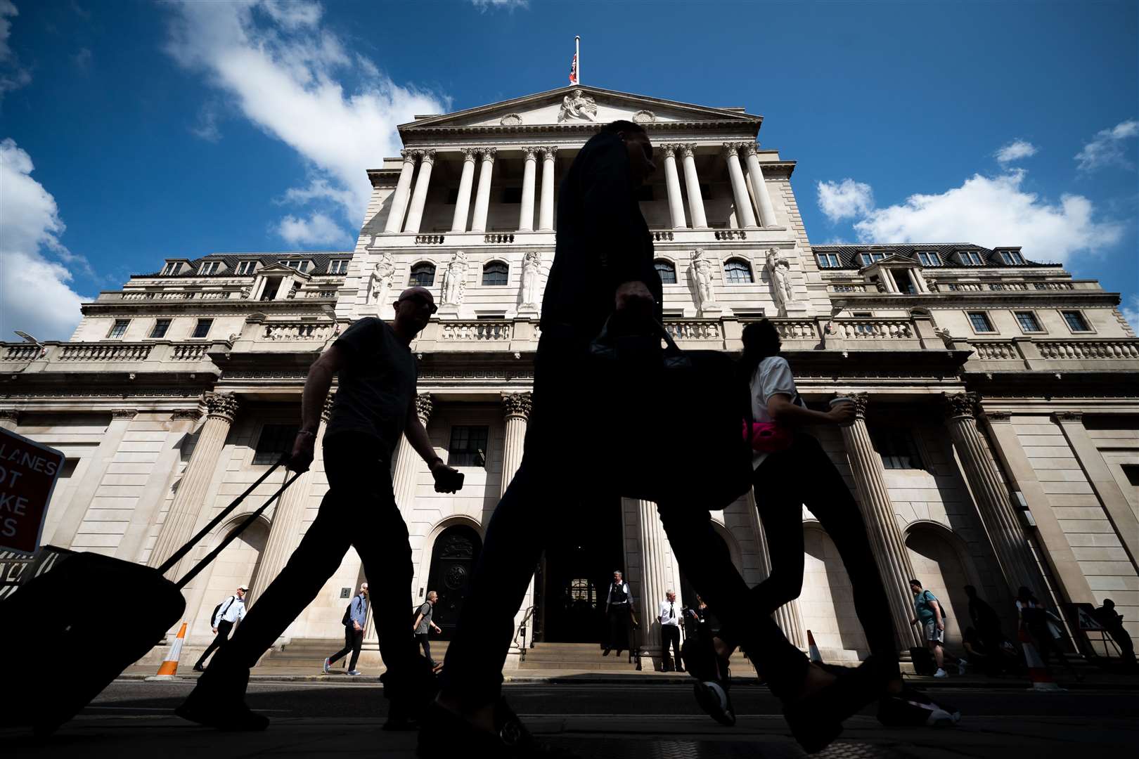 The Bank of England is expected to keep rates at 4.75% at its next meeting in December (Aaron Chown/PA)