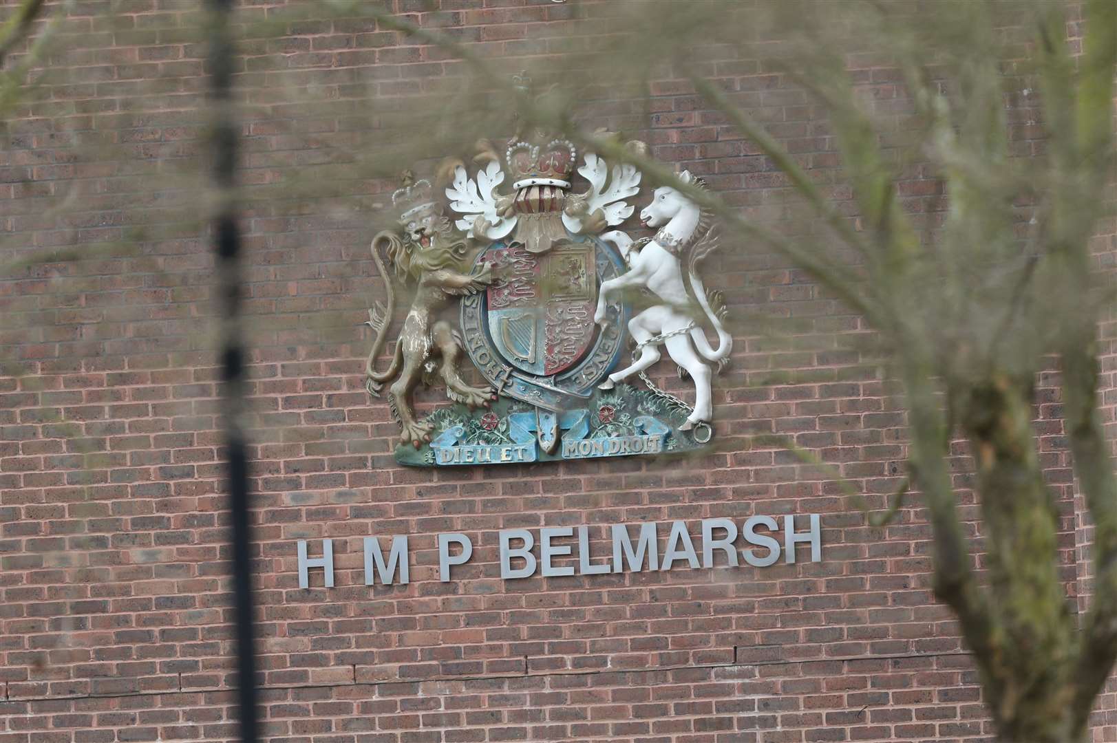 Julian Assange was held in Belmarsh Prison in south-east London (Yui Mok/PA)