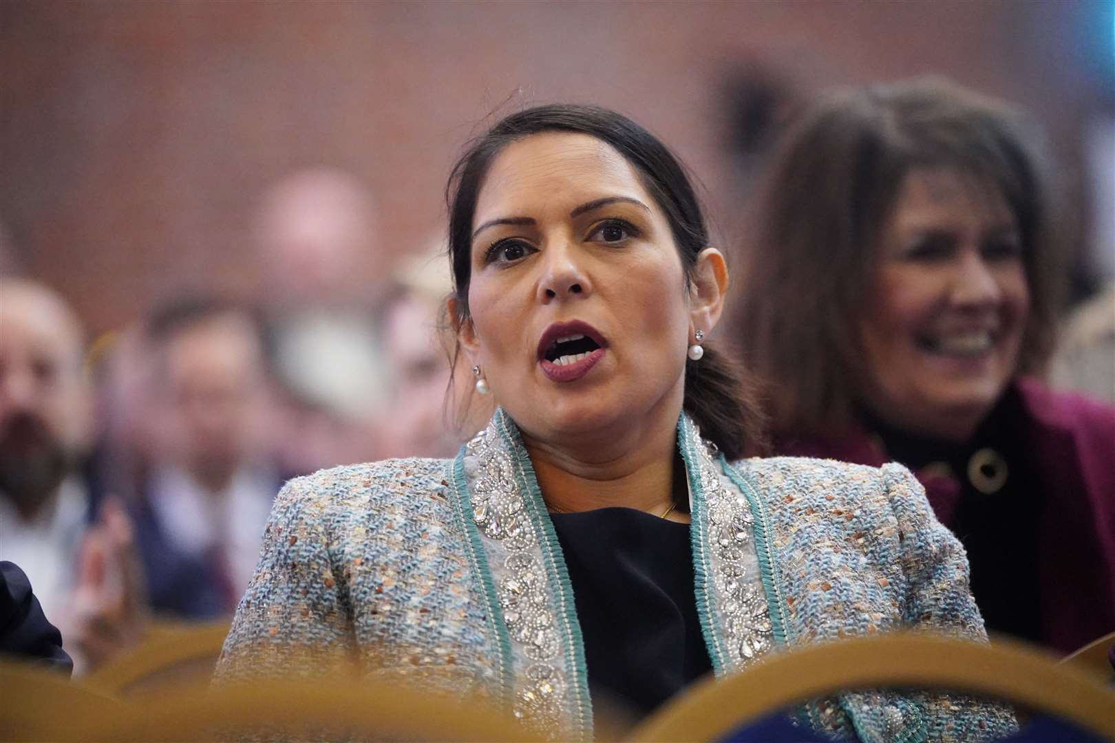 Dame Priti Patel (Victoria Jones/PA)