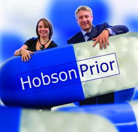 Jane Woodhead and Matthew Perrett, directors of Hobson Prior