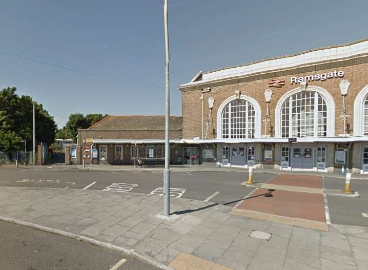 The mouth of the alley in Station Approach, Ramsgate. Picture: Google Street View