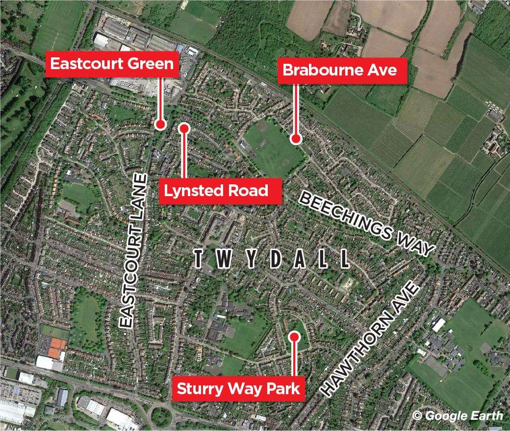 The four sites that could see new the development of new council houses (15886428)