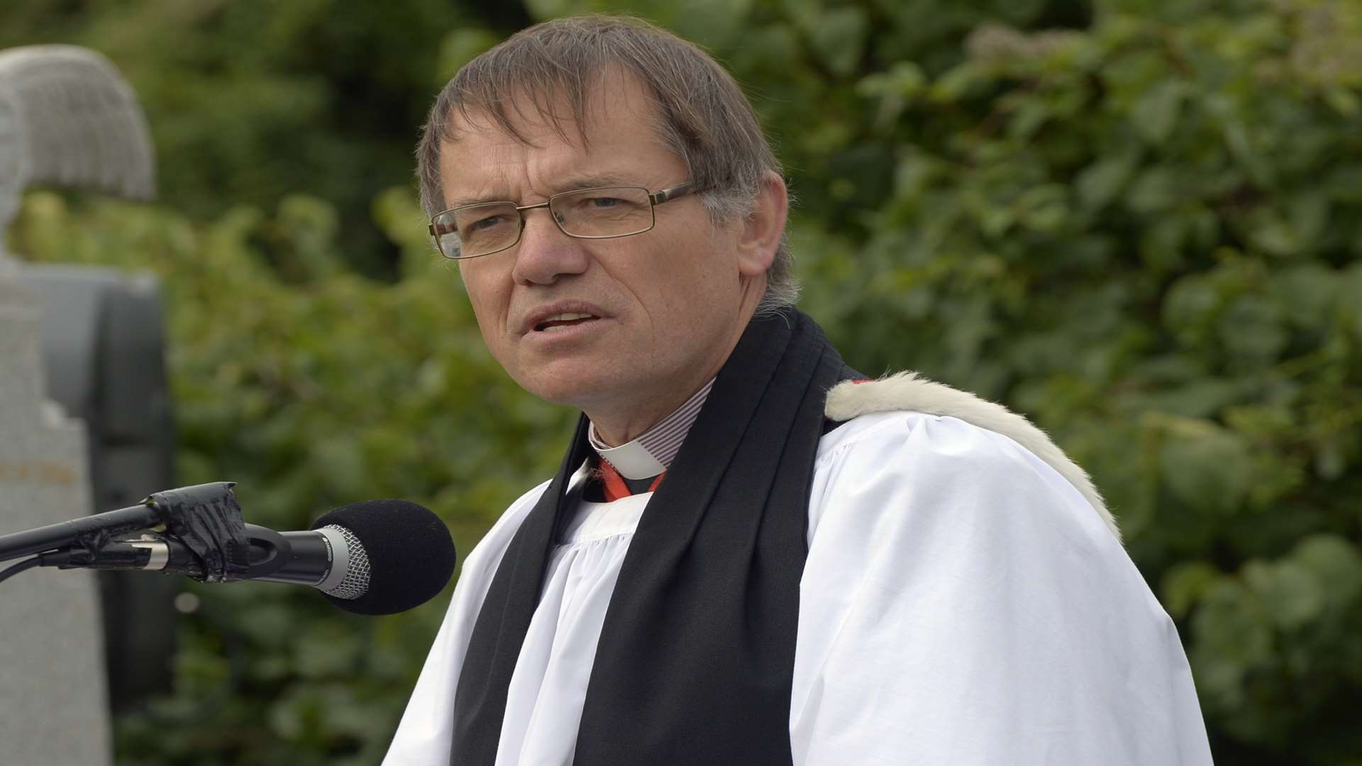 Rev Steve Lillicrap, who raised concerns over housing in the village