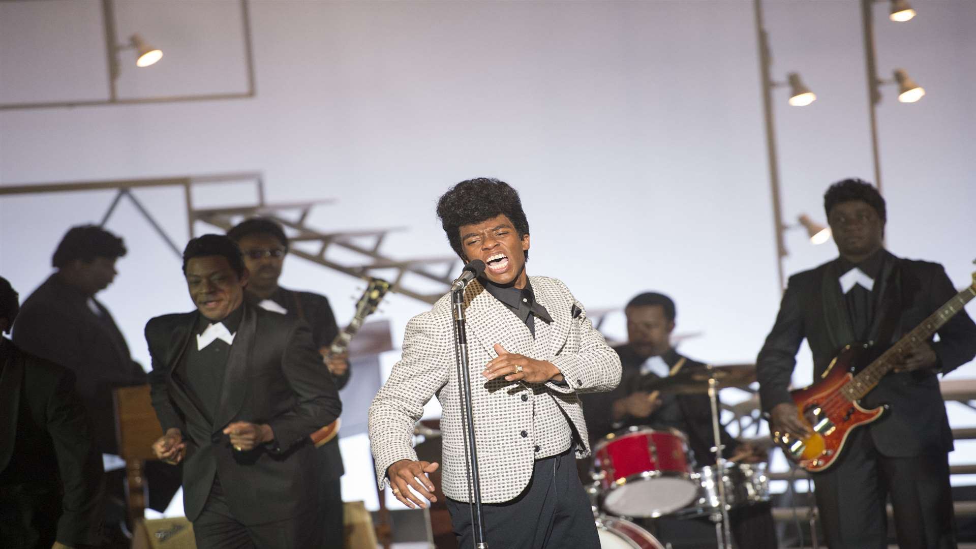 Chadwick Boseman as James Brown, in Get On Up. Picture: PA Photo/Handout/Universal