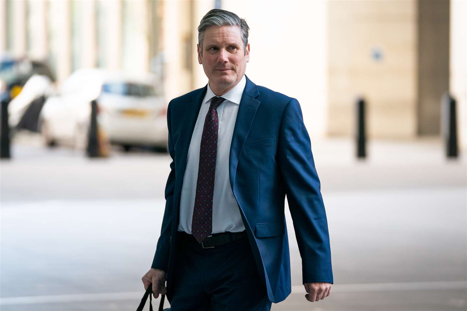 Keir Starmer and other politicians have wished the PM well (Aaron Chown/PA)