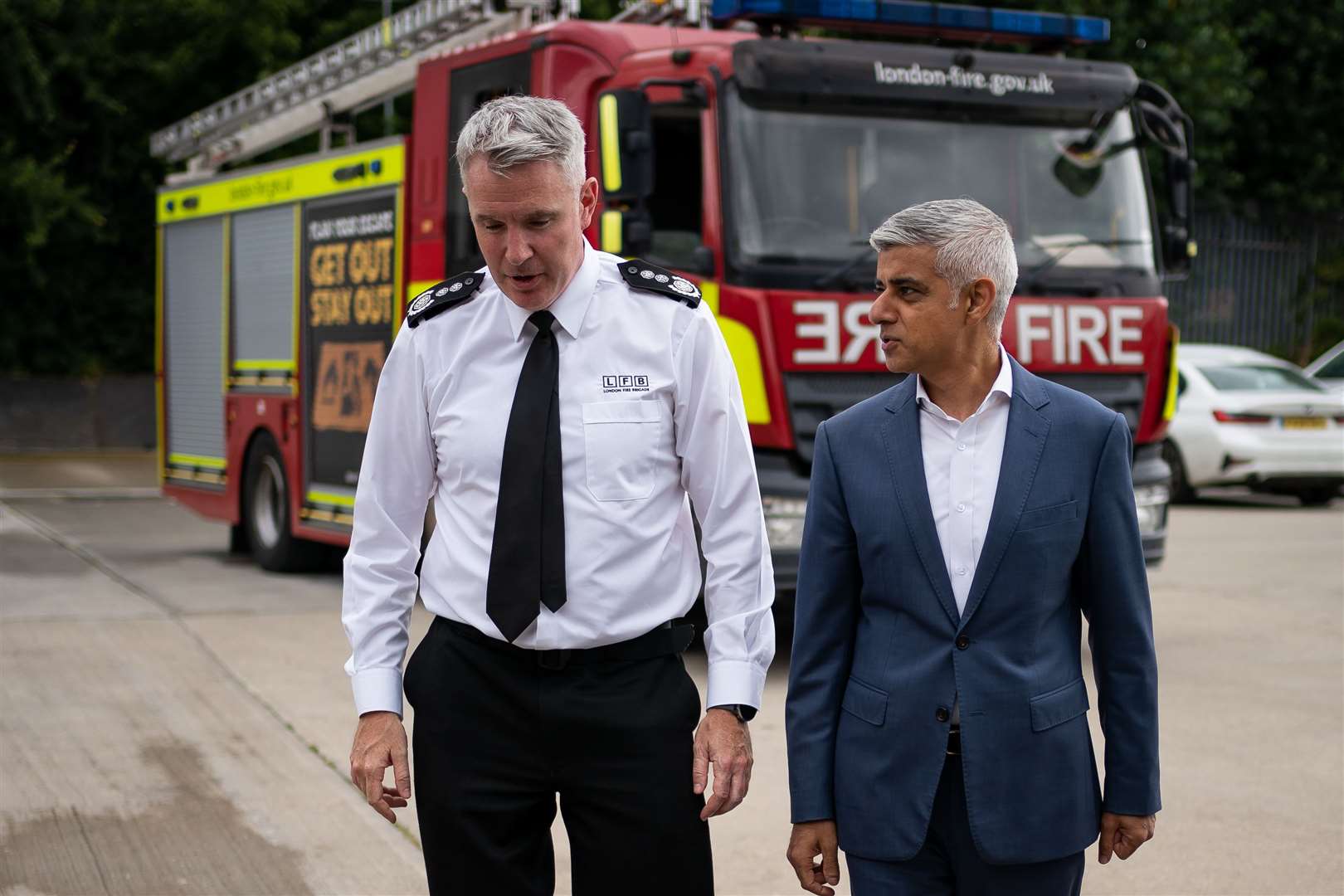 The head of London Fire Brigade, Andy Roe, said the fires in the capital last week were unprecedented (Aaron Chown/PA)