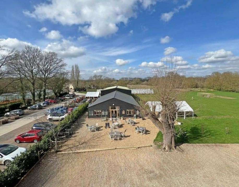 Frankie’s Farm Shop in Clapper Lane, Staplehurst. Photo: Christie & Co