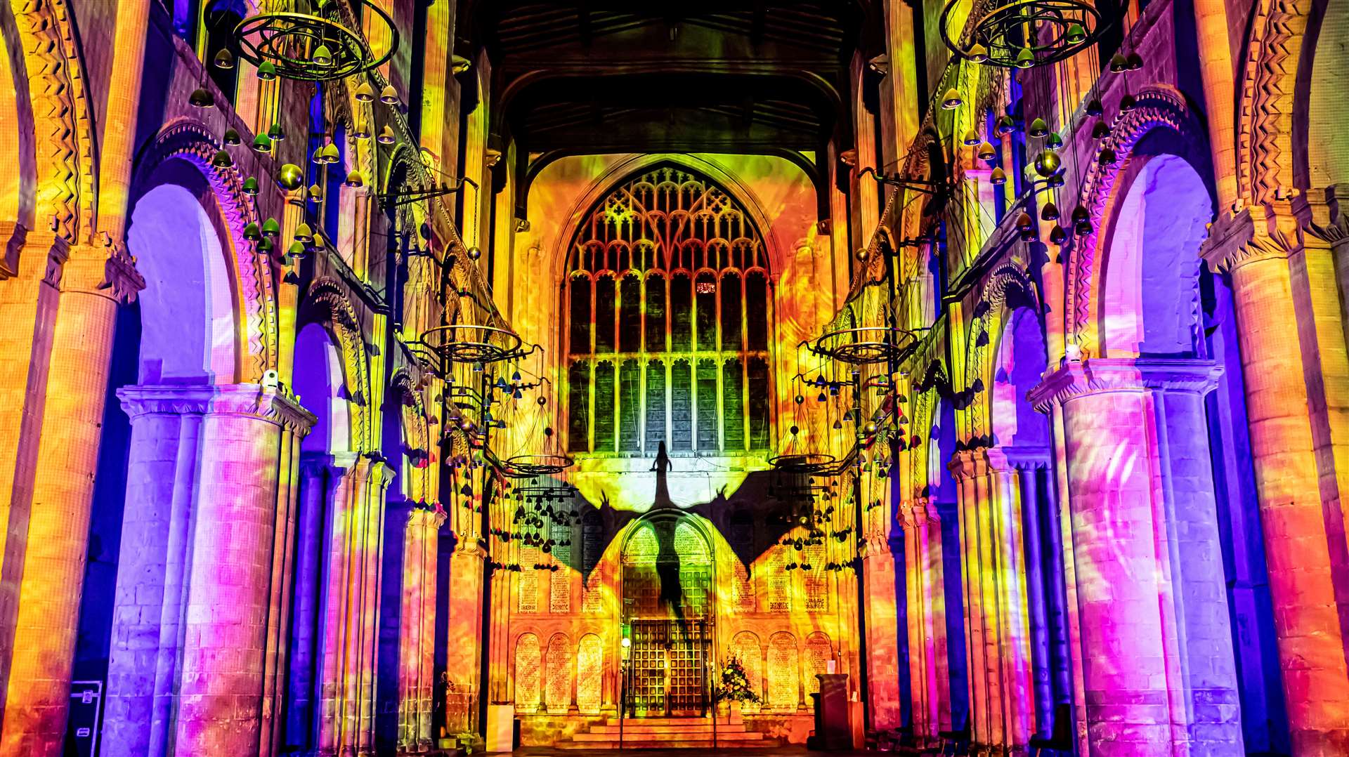 A spectacular sound and light show is coming to St Augustine's Abbey this month