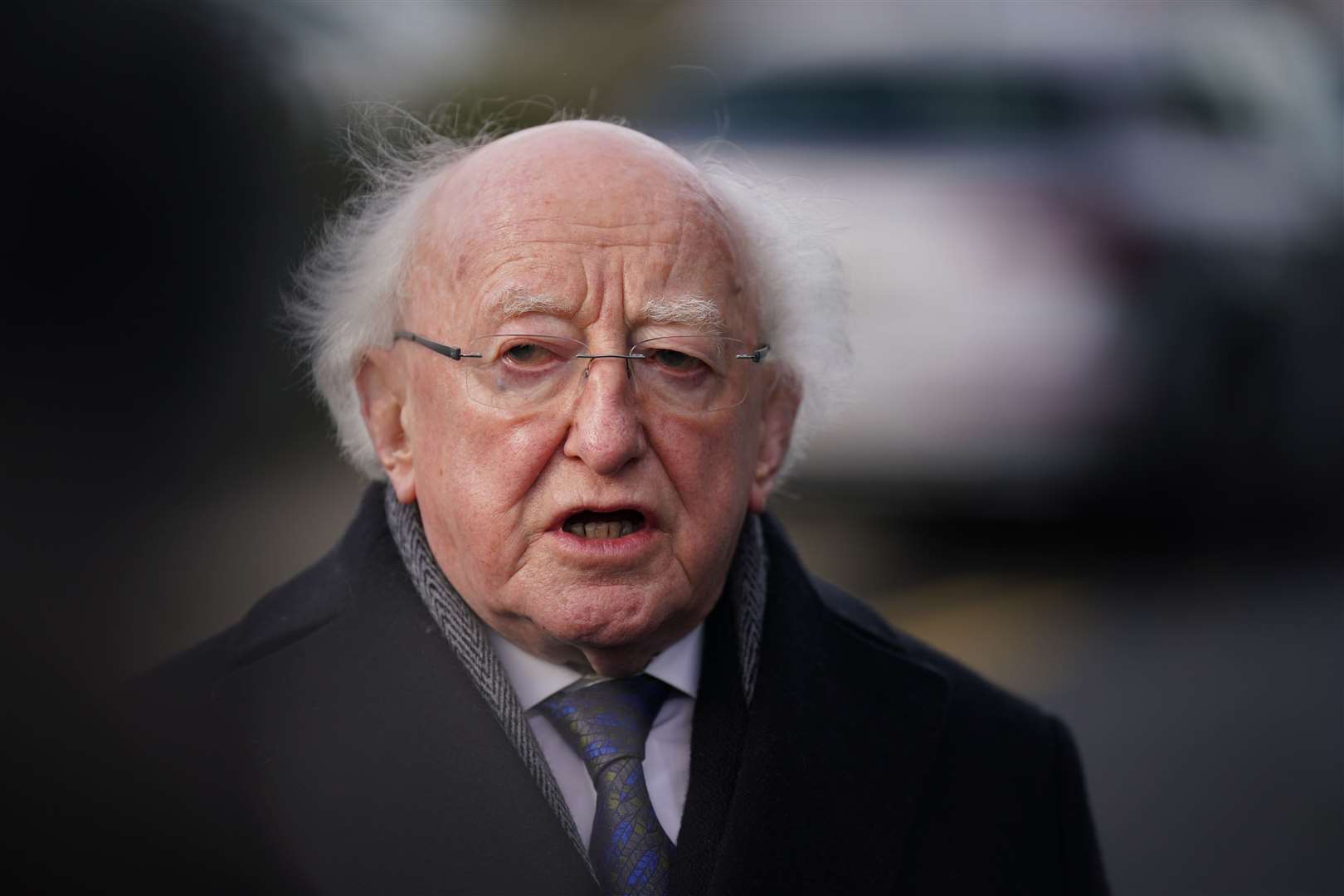 The US president will meet Irish counterpart Michael D Higgins on Thursday (Niall Carson/PA)