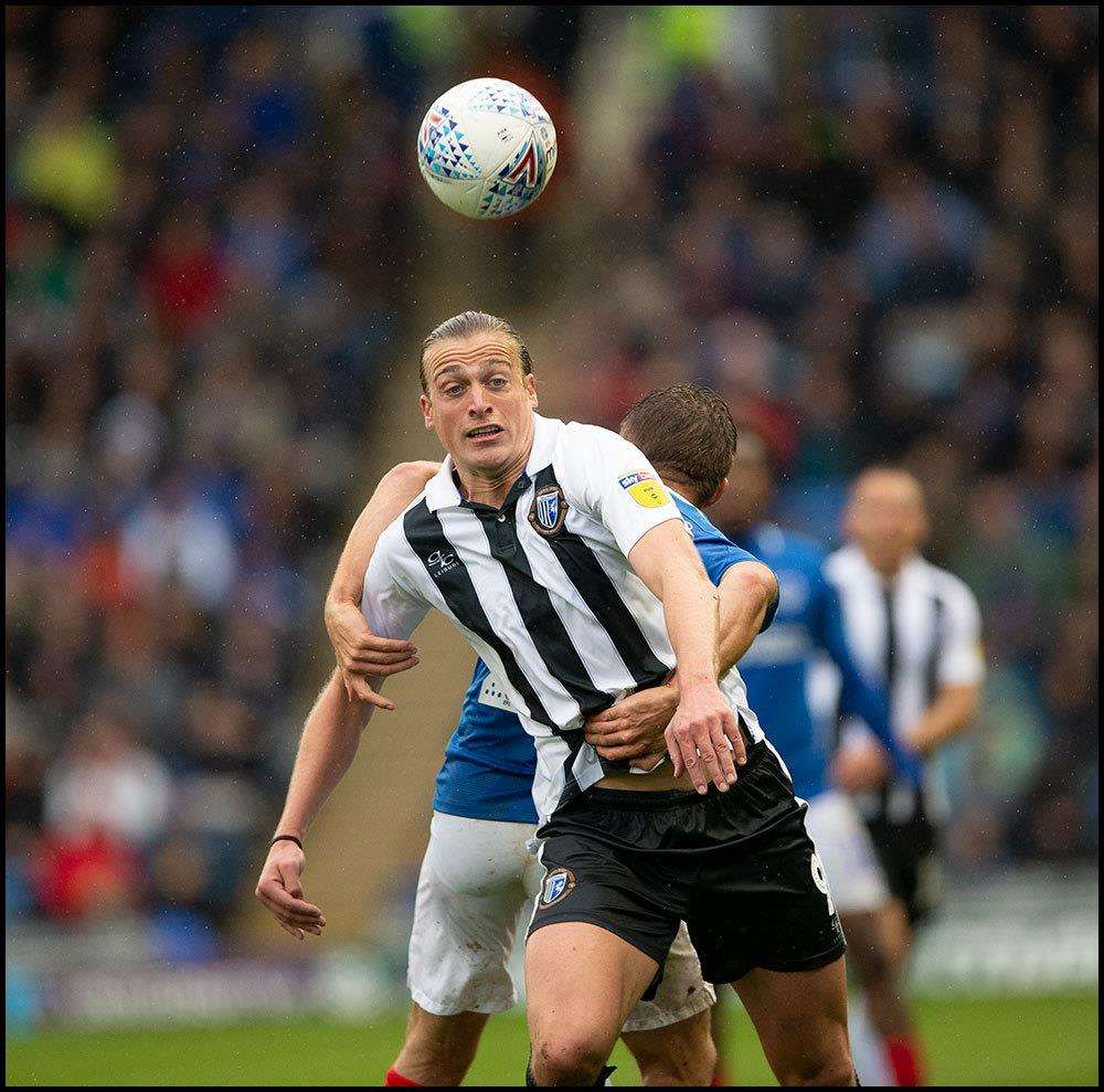 Portsmouth v Gillingham match action Picture: Ady Kerry (4633462)