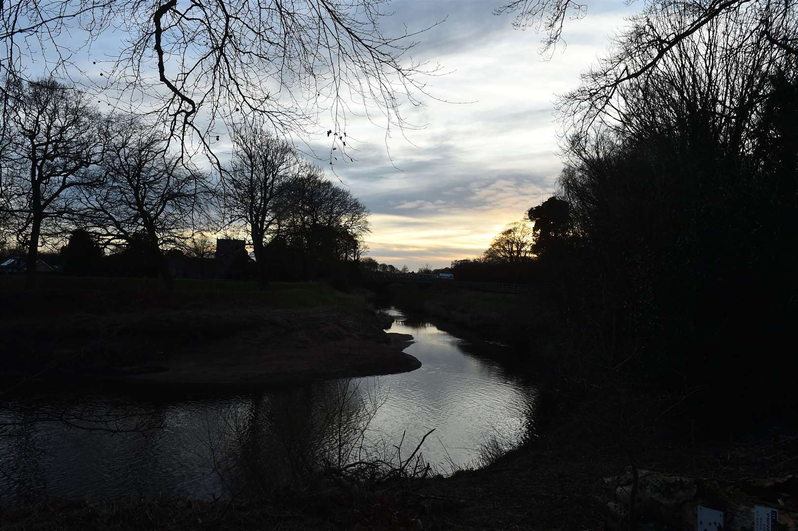 The River Wyre in St Michael’s on Wyre (Peter Powell/PA)