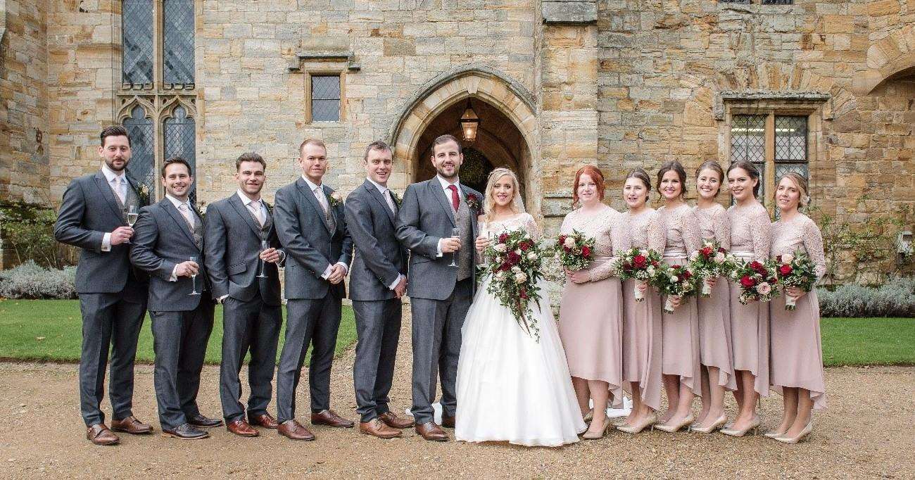 The bridal party. Pictures by Penny Young Photography, go to www.pennyyoungphotography.com