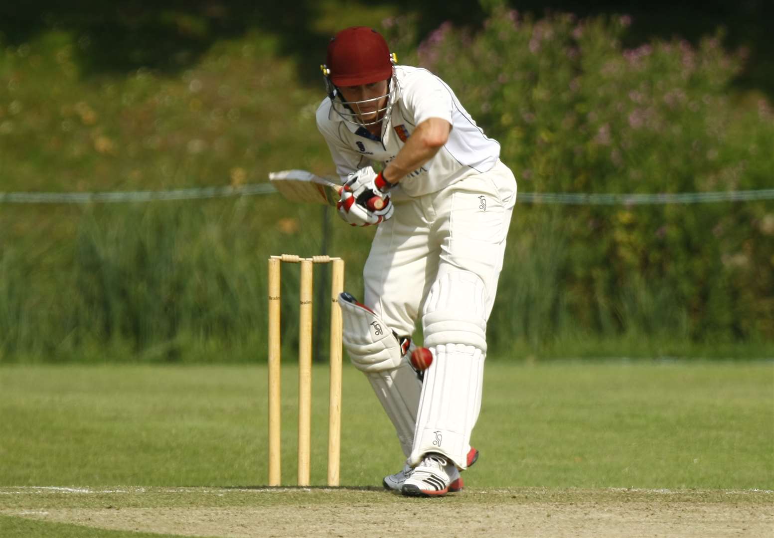 Marnus Labuschagne playing for Sandwich Town in 2014. Picture: Matt Bristow