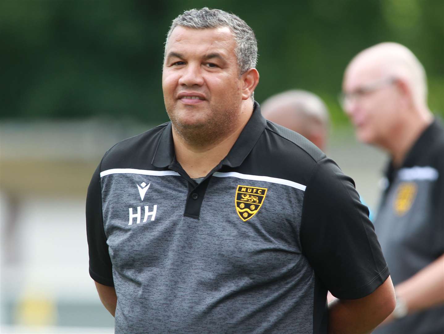 Maidstone United head coach Hakan Hayrettin Picture: John Westhrop