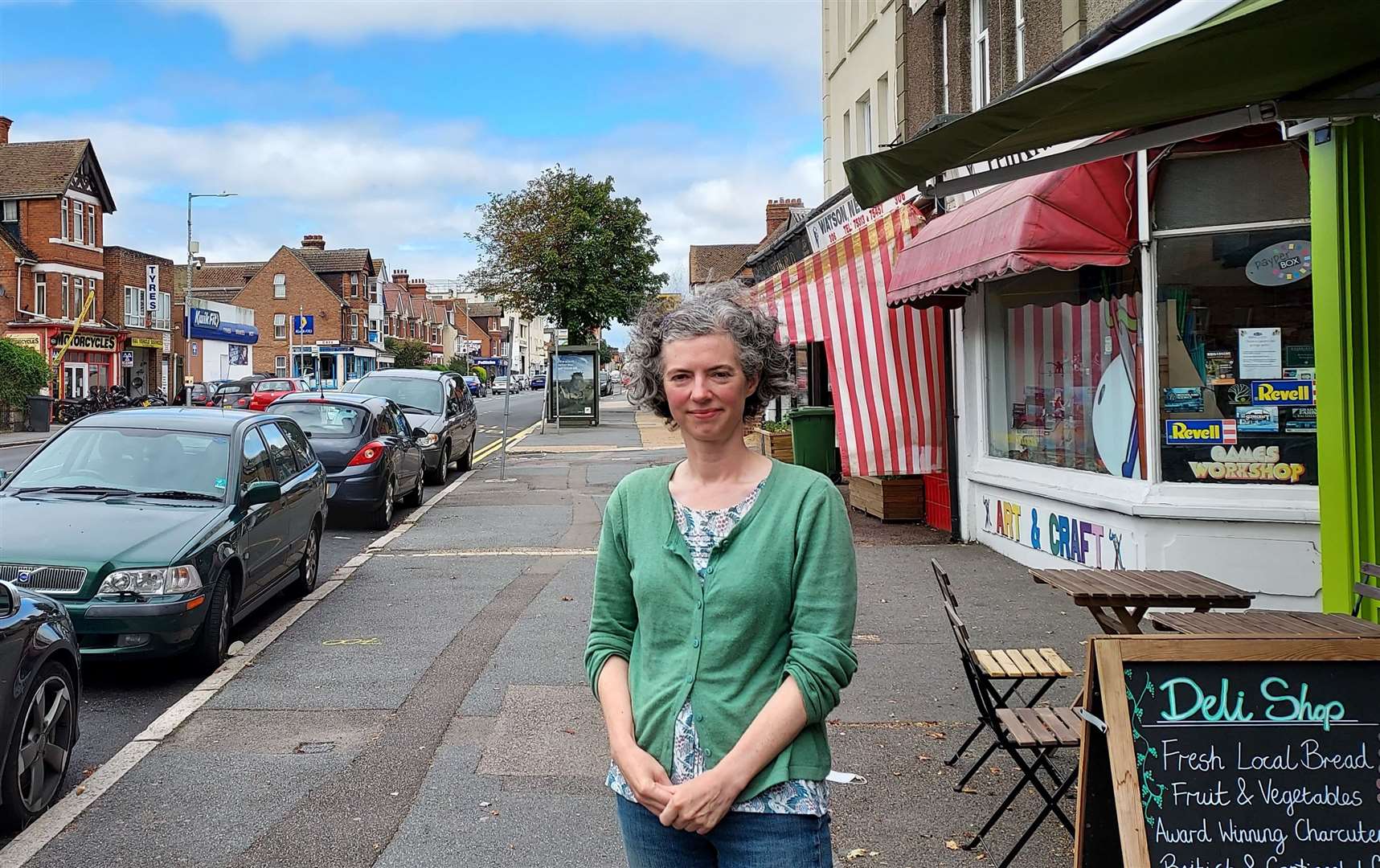 Cllr Rebecca Shoob represents Cheriton for the Green Party