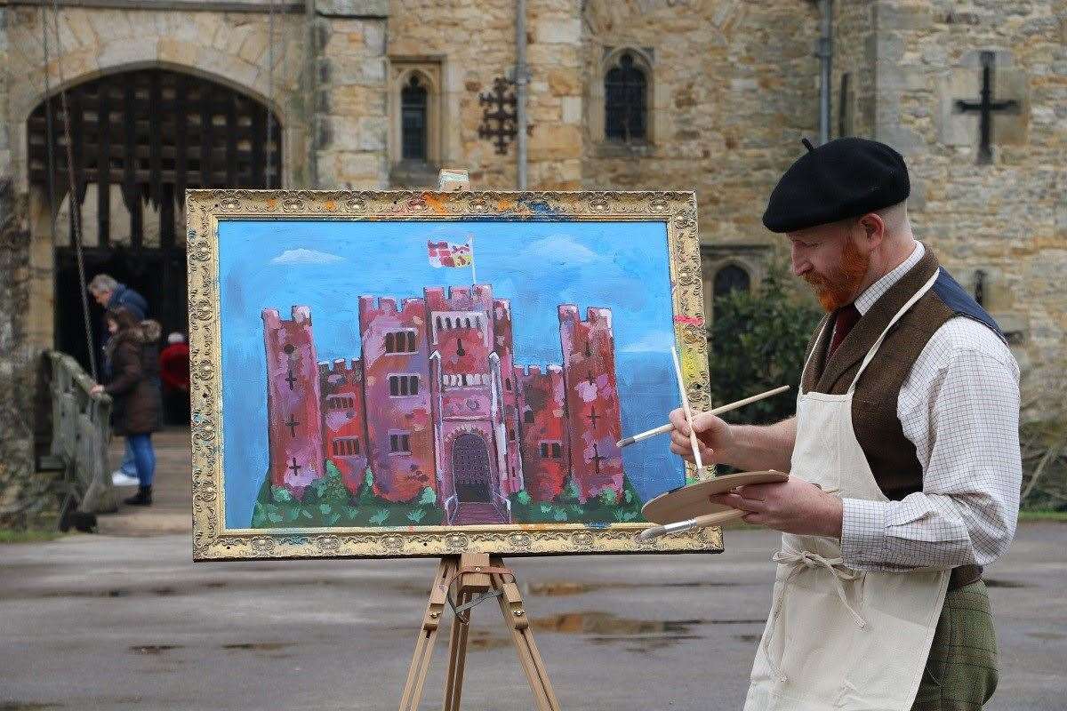 Hever Castle will be hosting Art Week full of arts and crafts activities. Picture: Hever Castles and Gardens