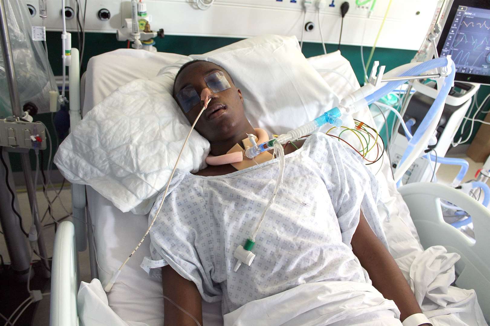 Jamel Boyce was left blind, paralysed and unable to speak (Family handout/Metropolitan Police/PA)