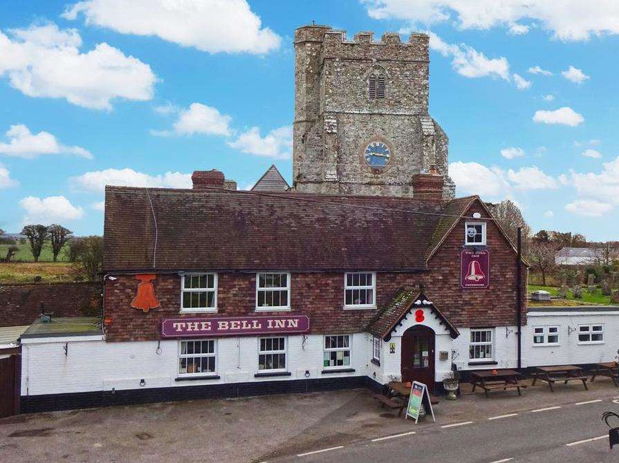 The Bell Inn in Ivychurch is up for sale