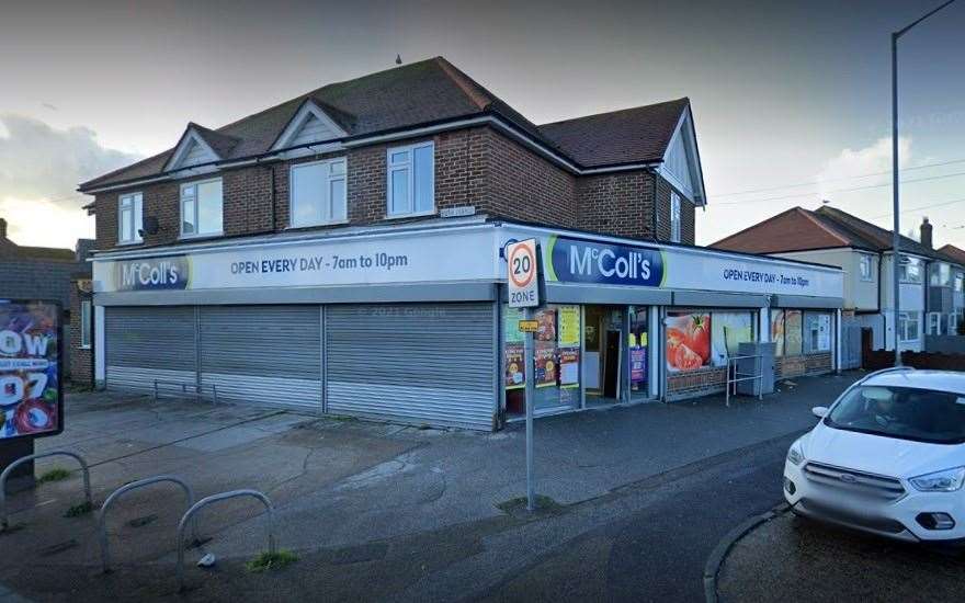 McColl's in Ramsgate. Picture: Google Street View