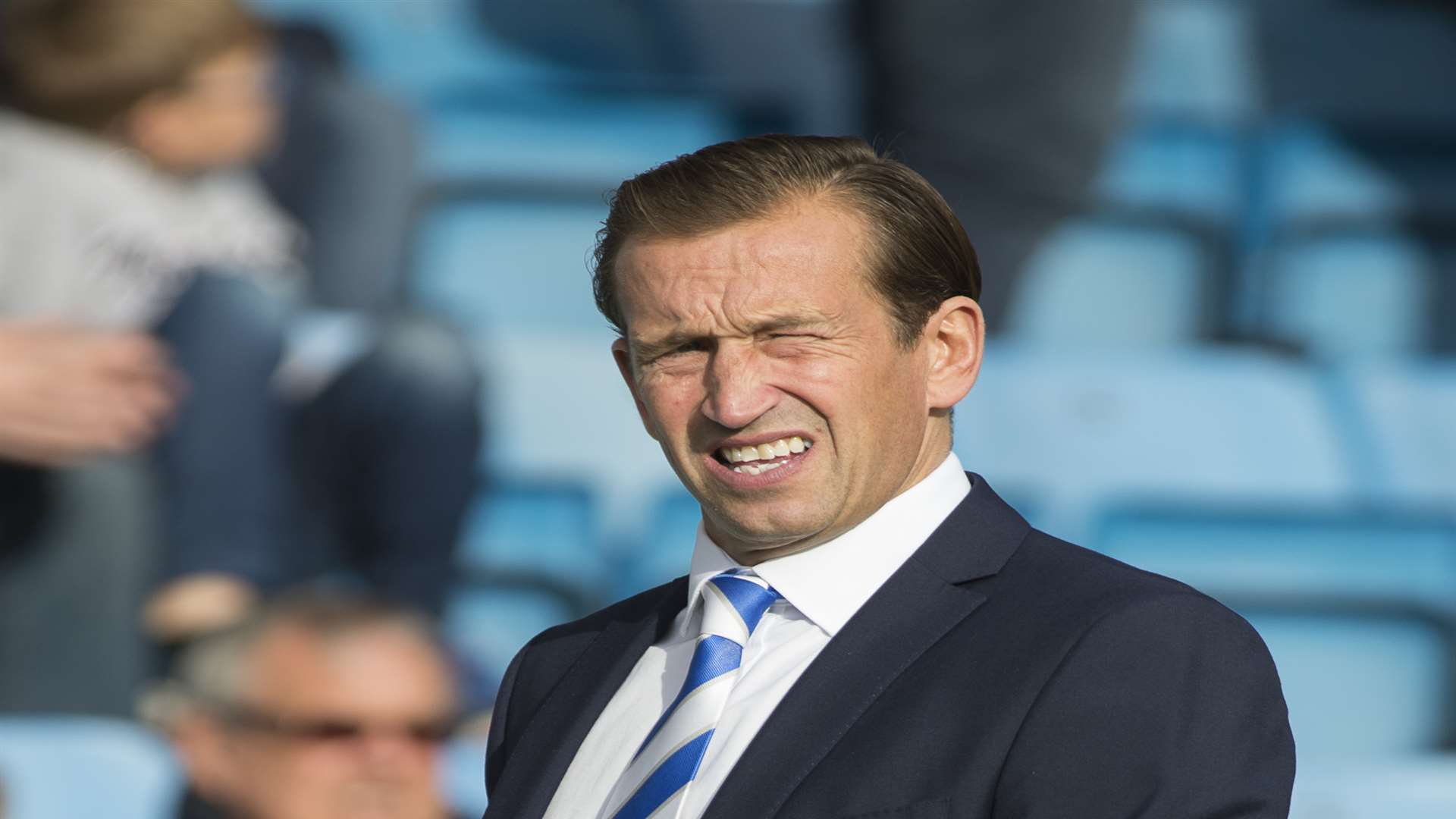 Gillingham manager Justin Edinburgh Picture: Andy Payton