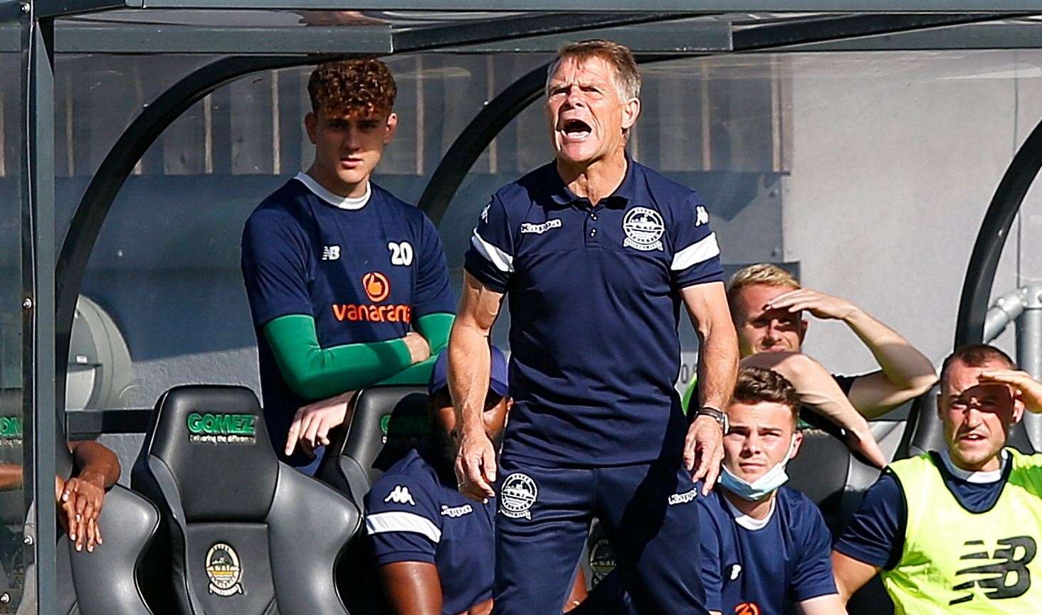 Dover Athletic manager Andy Hessenthaler. Picture: Andy Jones