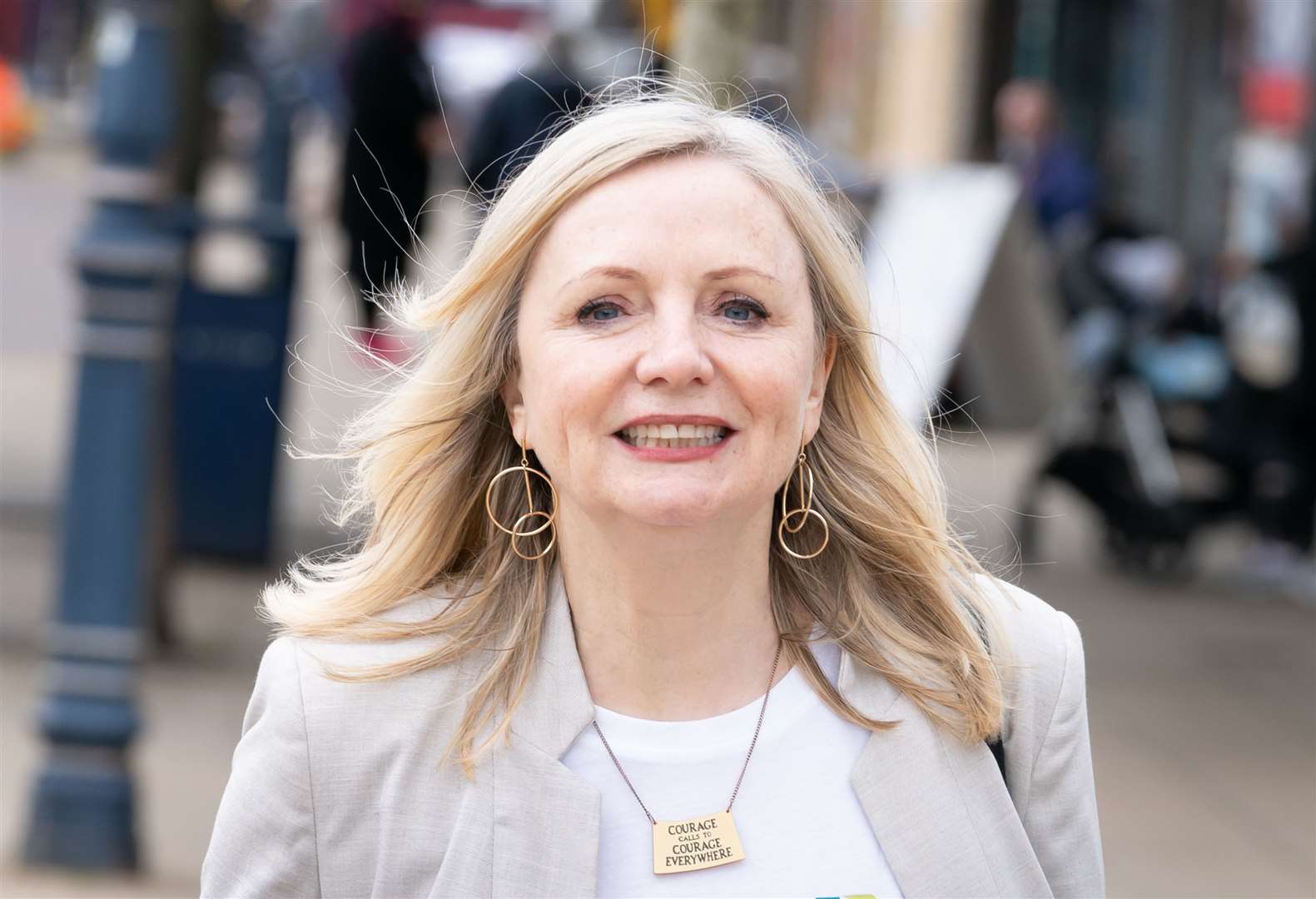 Tracy Brabin has been campaigning in Batley (Danny Lawson/PA)