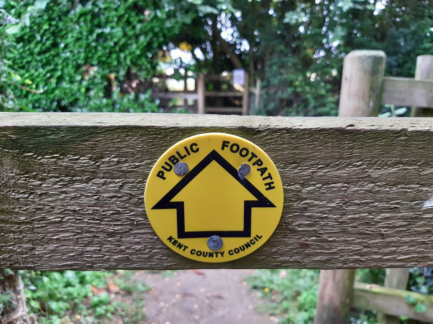 Two public footpaths run across the land