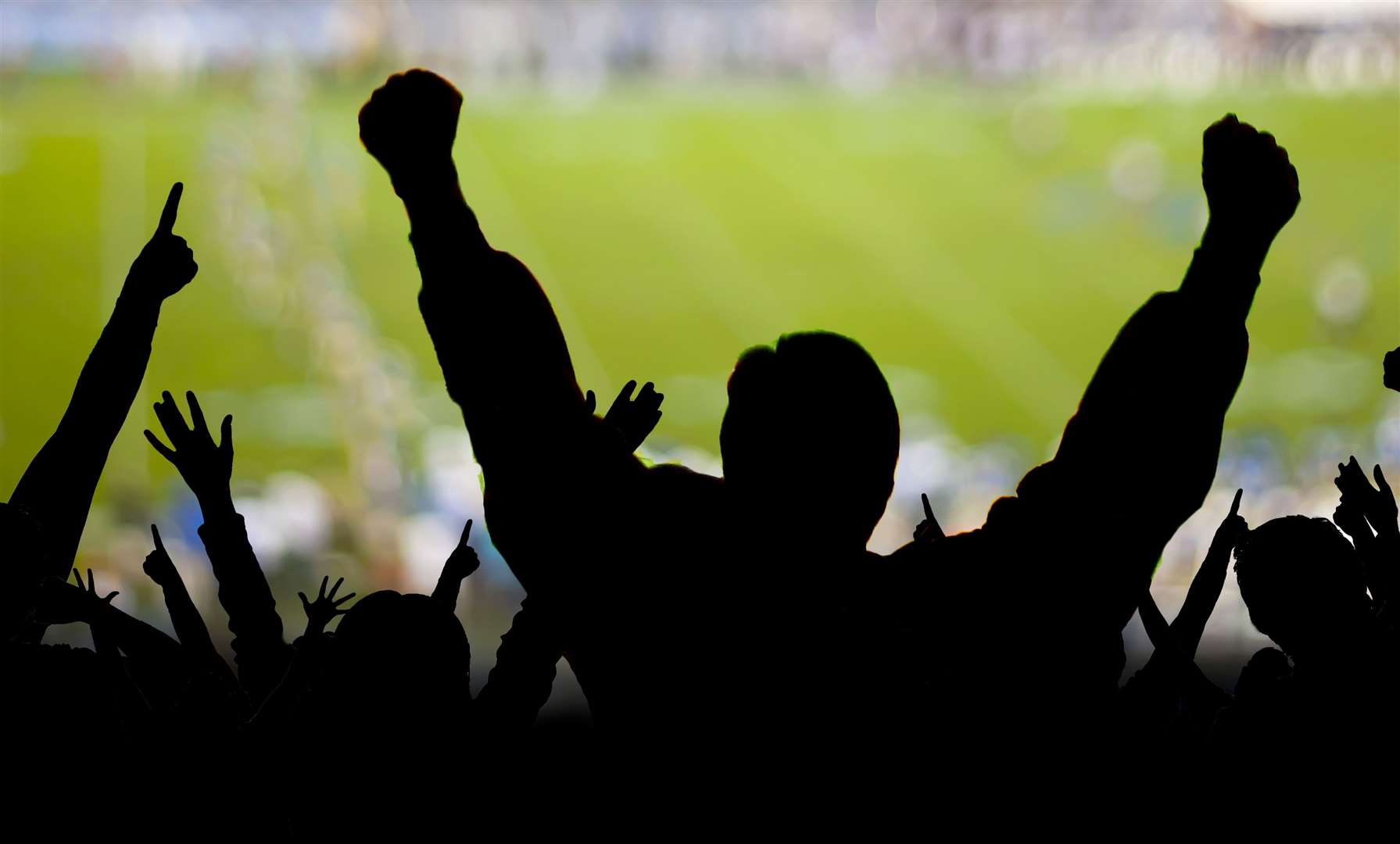 Four football fans have been issued bans. Stock Picture