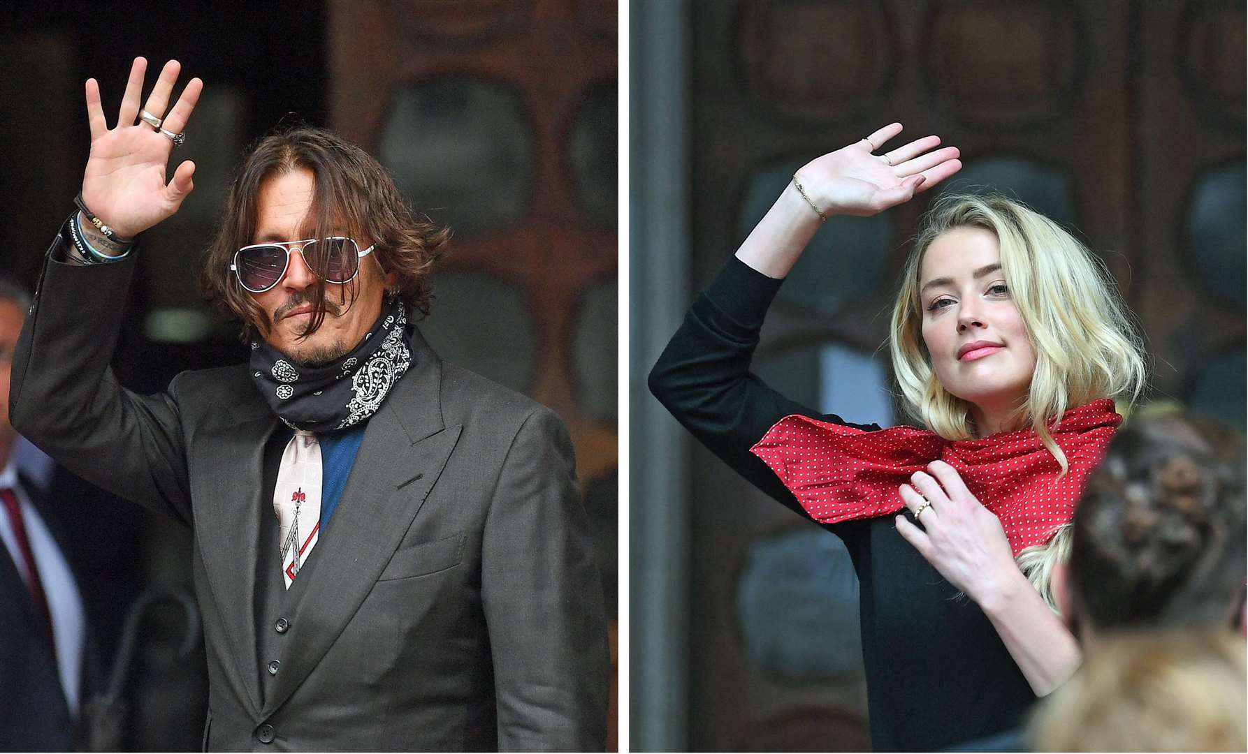 Actor Johnny Depp was married to actress Amber Heard (Victoria Jones/PA)