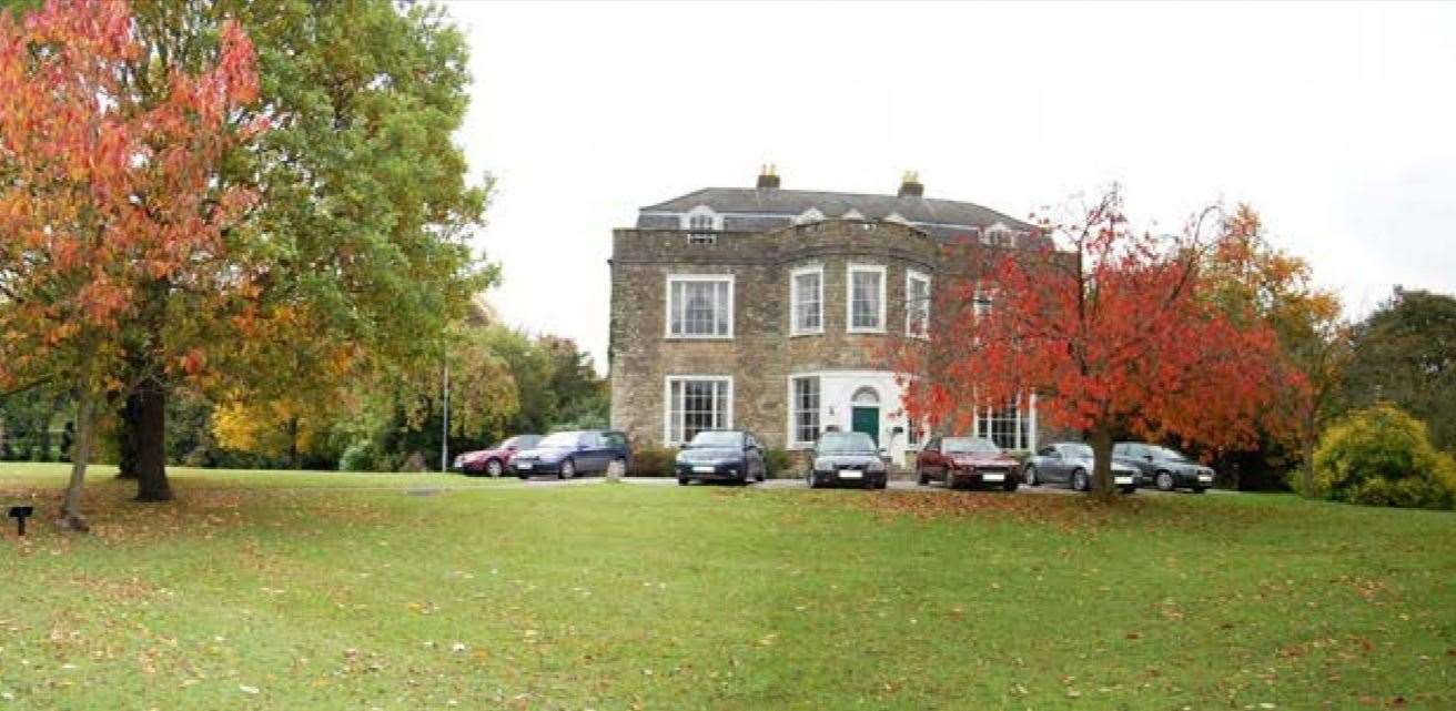 The historic Park House within the Invicta Park Barracks site