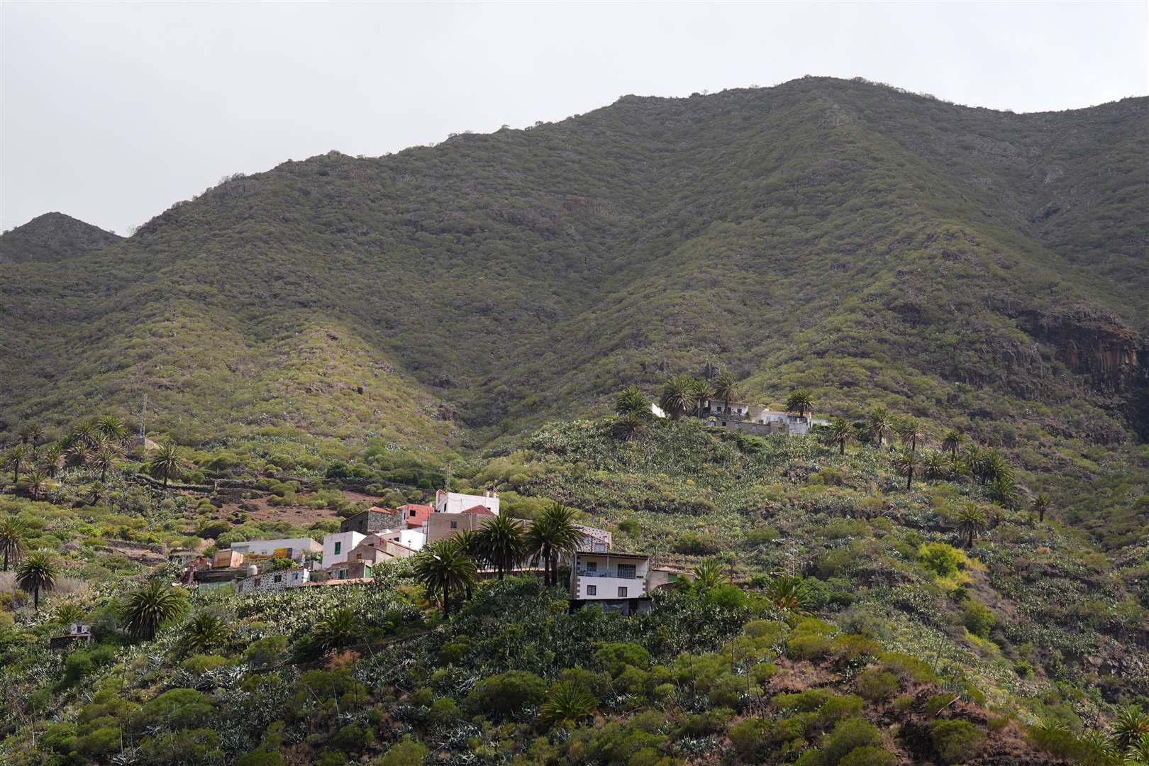 The village of Masca, Tenerife, where the search for missing British teenager Jay Slater continues (James Manning/PA)