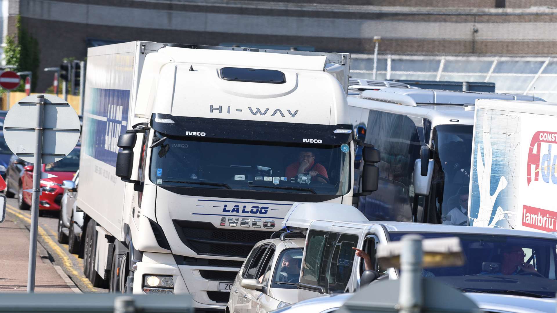 Delays heading to the Port of Dover. Library image.