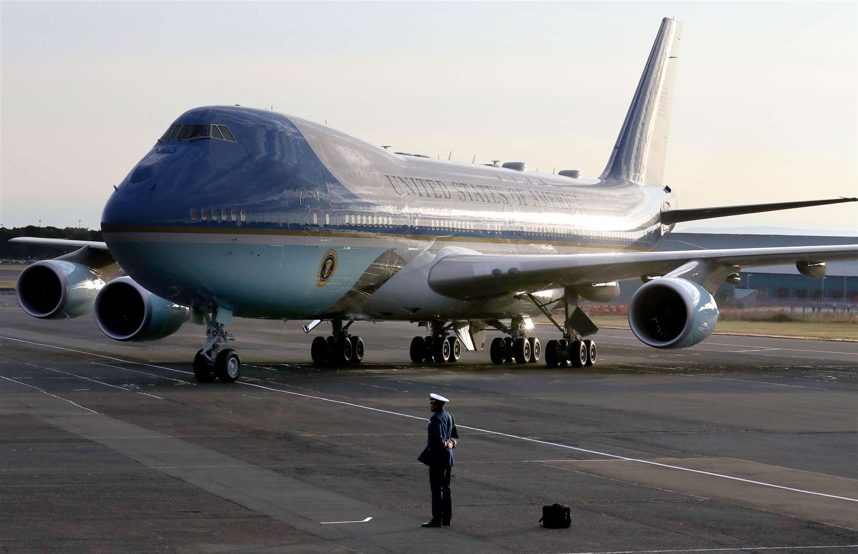 Air Force One (Andrew Milligan/PA)